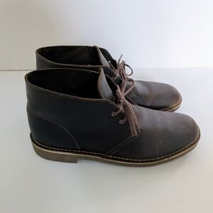Clarks Men's Dark Brown Chukka Boots